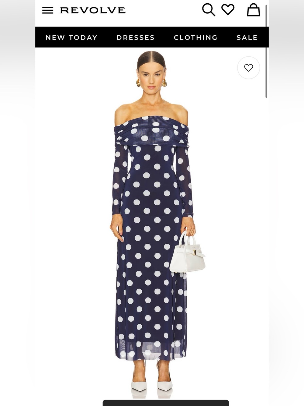 Steve Madden Aurelia Dress in Deep Navy